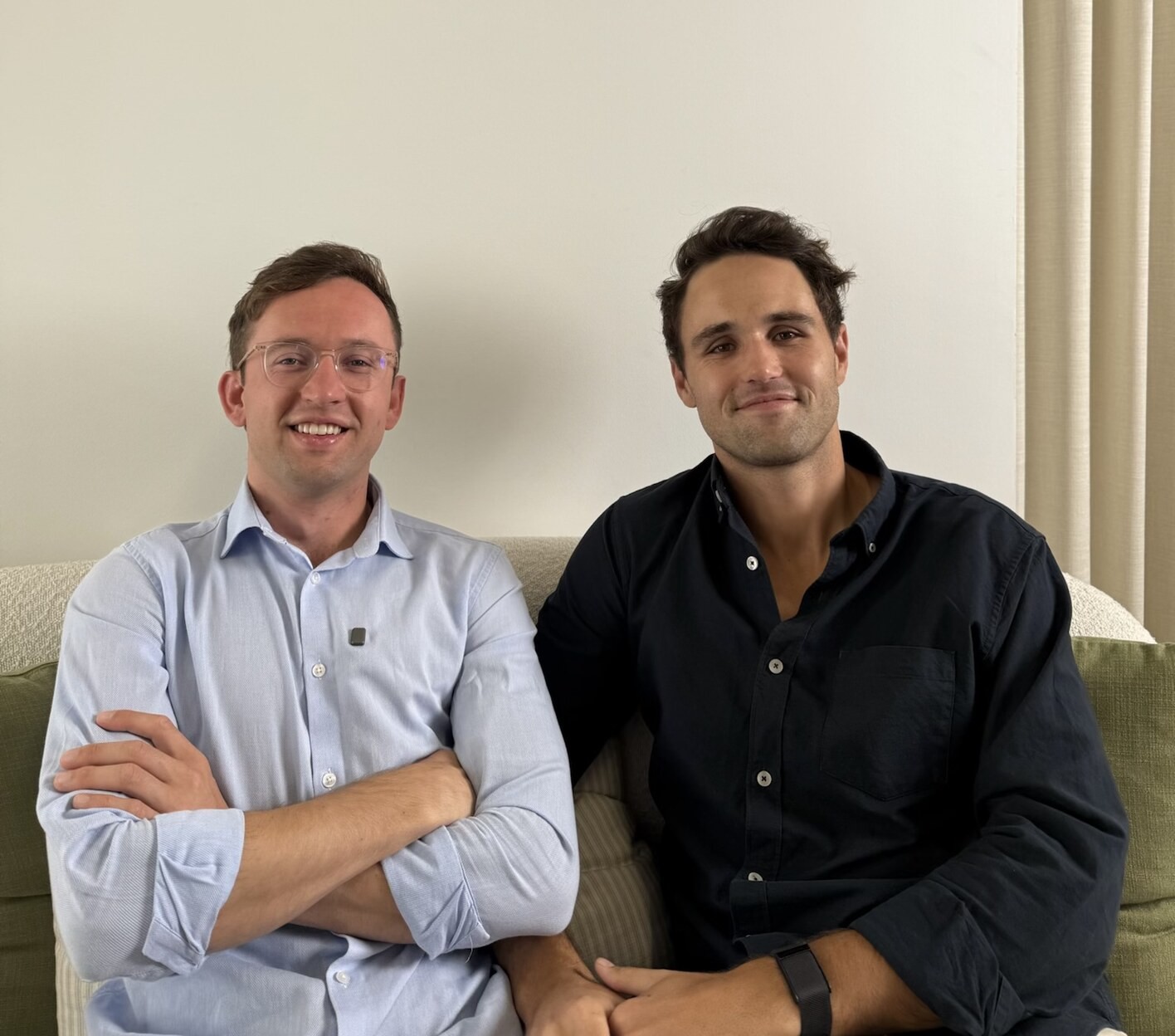 Justin and Rudolph, founders of ARVO